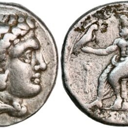 Tetradrachm from Alexander the Great (ca. 336-323 BC)