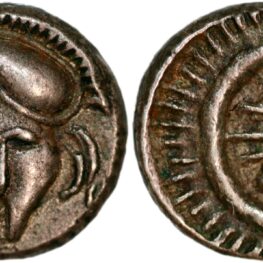Diobol from Mesembria in Thrace (420-320 BC)