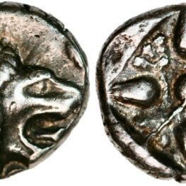 Obol from Miletos in Ionia (late 6th - early 5th Century BC)