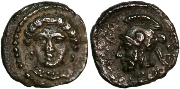 Obol from Tarsos in Cilicia (ca. 380 BC)