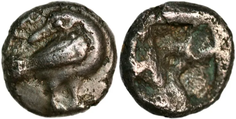 Diobol from Eion (ca. 480-470 BC)