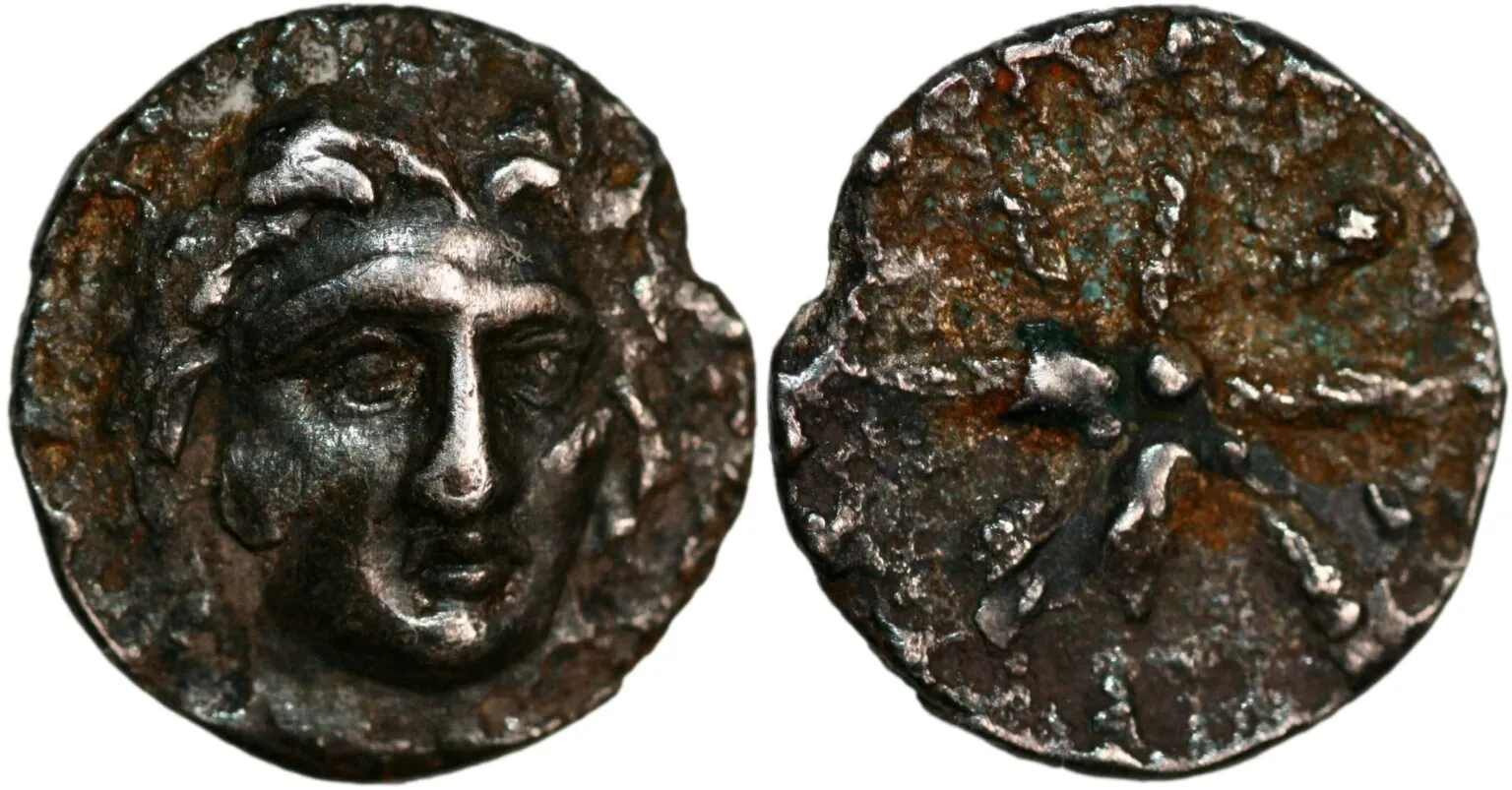Trihemiobol from the Satraps of Caria (ca. 341/0-336/5 BC)
