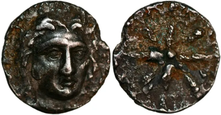 Trihemiobol from the Satraps of Caria (ca. 341/0-336/5 BC)