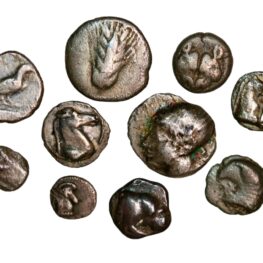 10 Greek Silver Coins