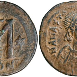 Follis from Emperor Anastasius I (512-517 AD)