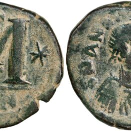 Follis from Emperor Anastasius I (512-517 AD)
