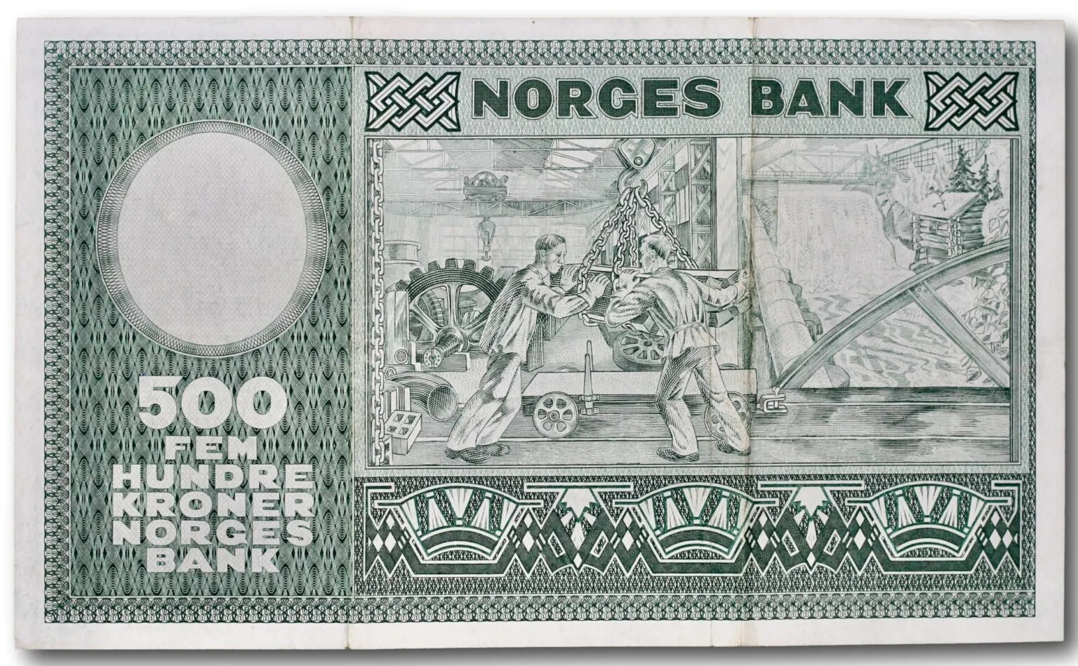 500 kroner 1970 - Bilde 2