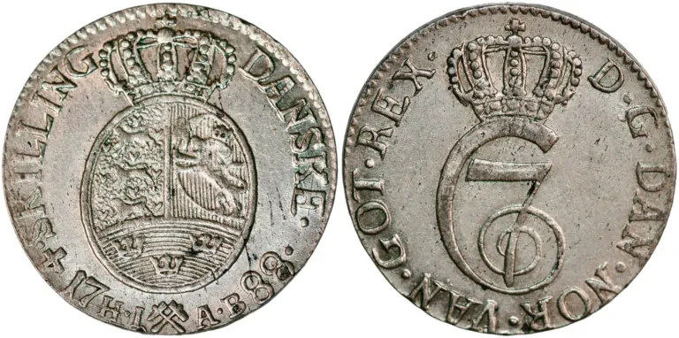 Norway, 4 skilling 1788