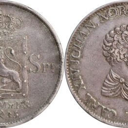 Norway, speciedaler 1835