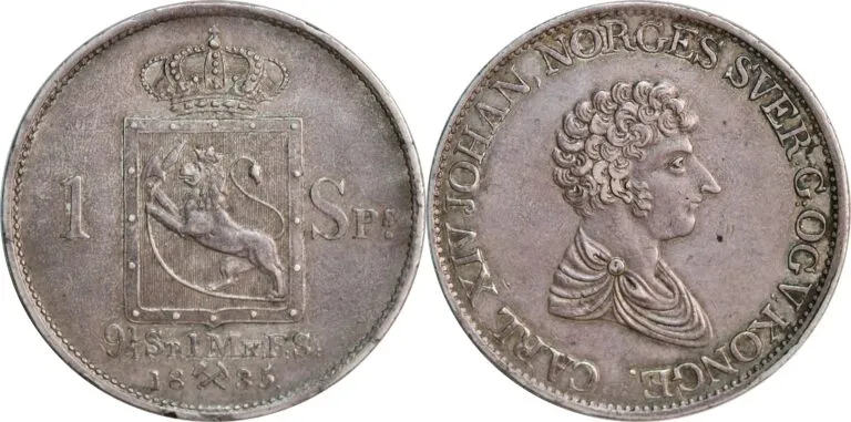 Norway, speciedaler 1835