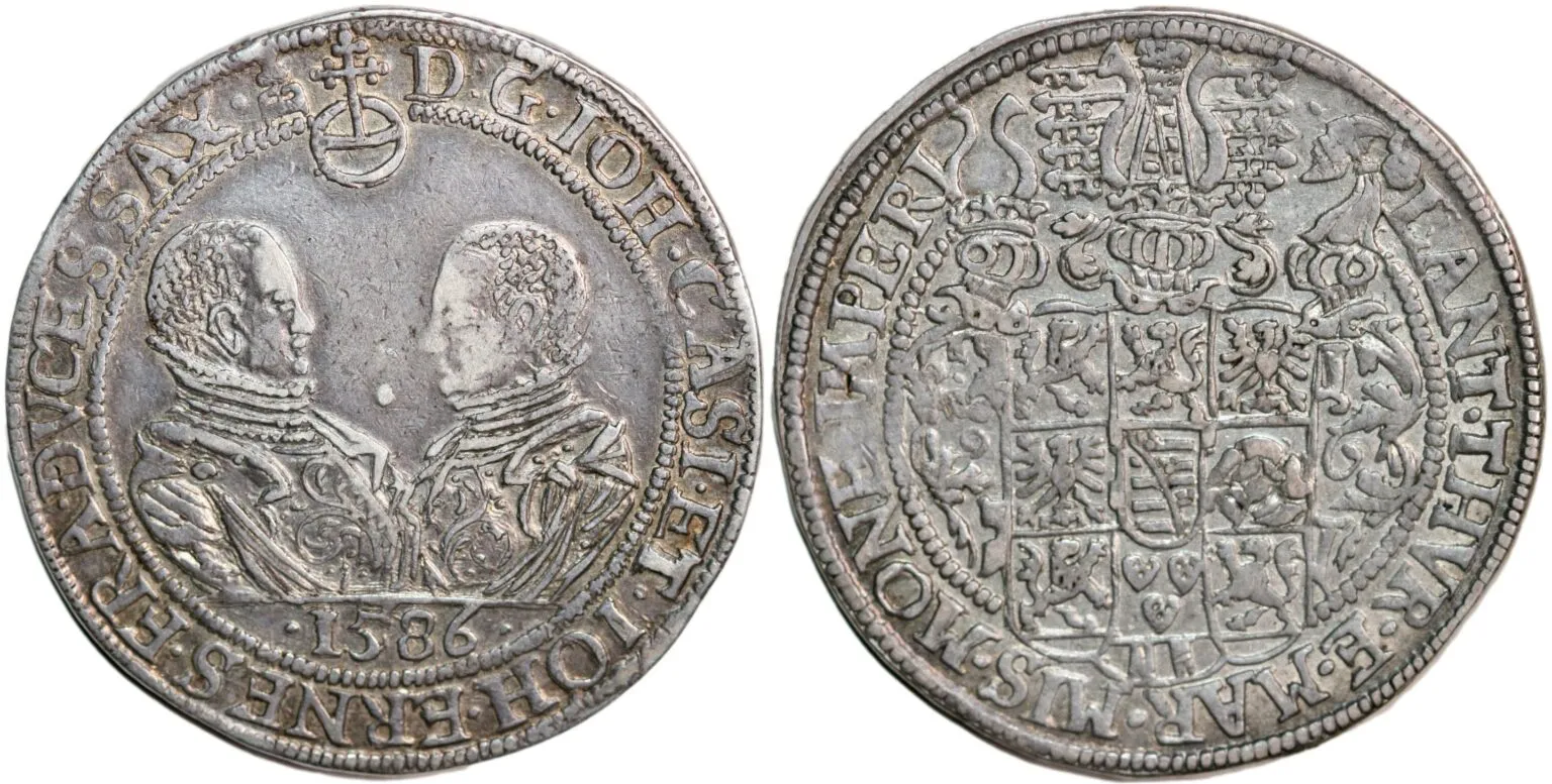 Tyskland, reichstaler 1586