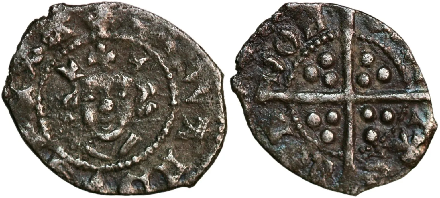 England, farthing 1301 - ca. 1310
