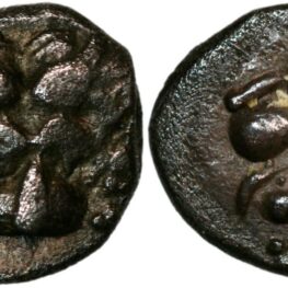 Hemiobol from Mylasa in Caria (ca. 420-390 BC)