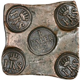 Sweden, 1/2 daler 1731