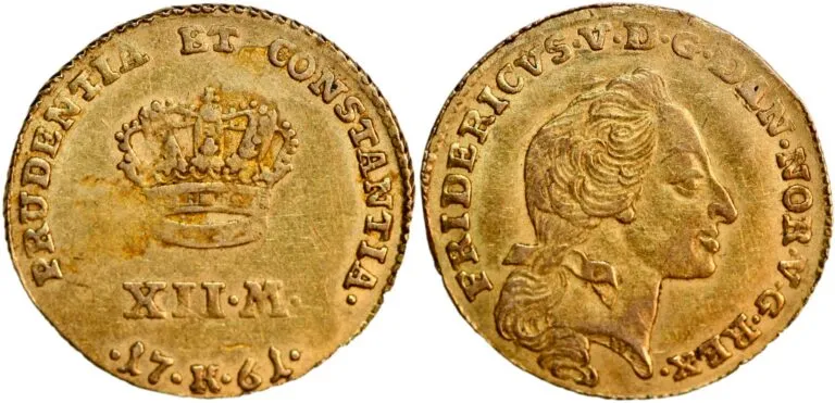 Denmark, ducat (gold!) 1761