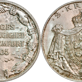 Norway, 2 kroner 1906