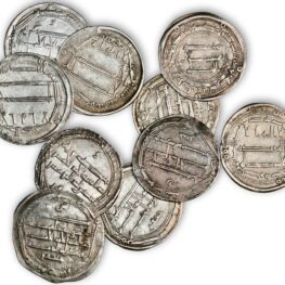 Abbasid Caliphate, Multiple lots of 8th Century Dirhams