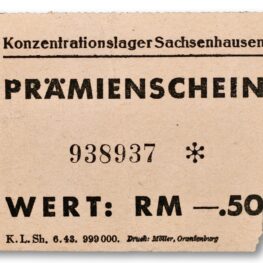 Germany, 50 Reichspfennig Prämienschein 1938-1945