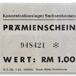 Germany, 1 Reichsmark Prämienschein 1938-1945