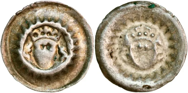 Germany, hohlpfennig ca. 1250-1450