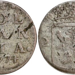 Netherlands, 2 stuivers 1774