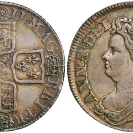 Great Britain, shilling 1711