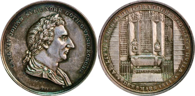 Sweden, the King’s funeral 1844