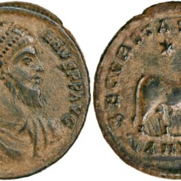 Double maiorina from Emperor Julian II (ca. 361-363 AD)