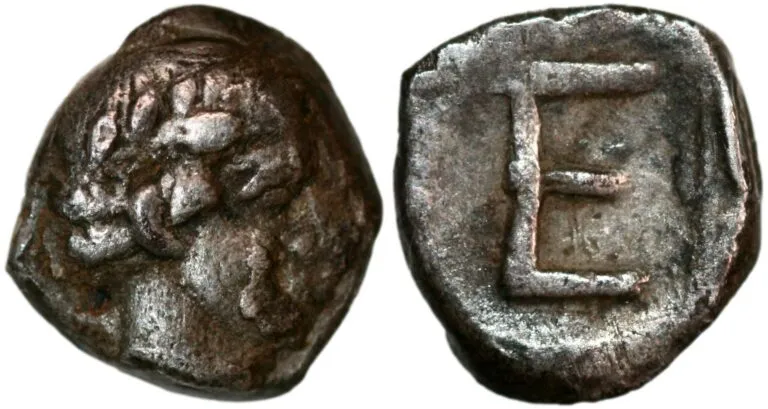 Tetartemorion from Kolophon (ca. 450-410 BC)
