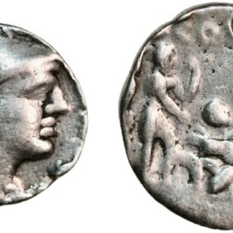 Denarius from moneyer Ti. Veturius (137 BC)
