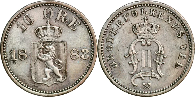 10 øre 1883