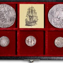 Coins from the Akerendam shipwreck (1725)