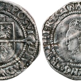 England, sixpence 1571