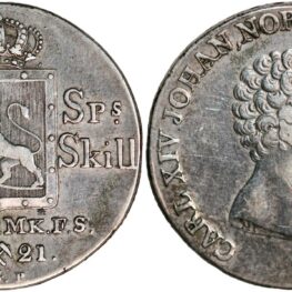 Norway, 1/2 speciedaler 1821