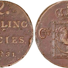 Norway, 2 skilling 1831