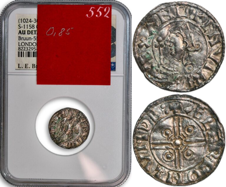 England, penning 1024-1030 e. Kr. (ex Bruun)