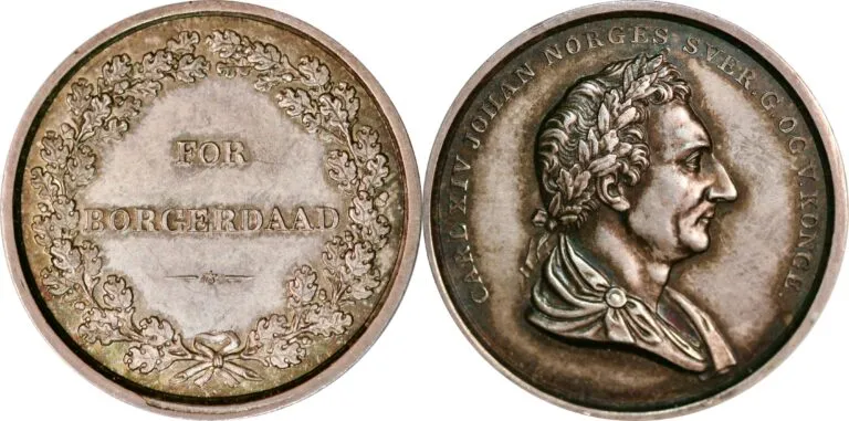 Norway, Medal for Civic Deeds (1844-1867)