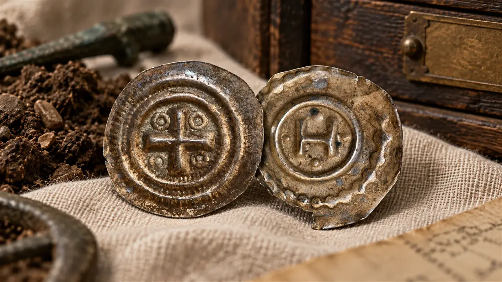 King Sverre's coins from the Dæli farm treasure