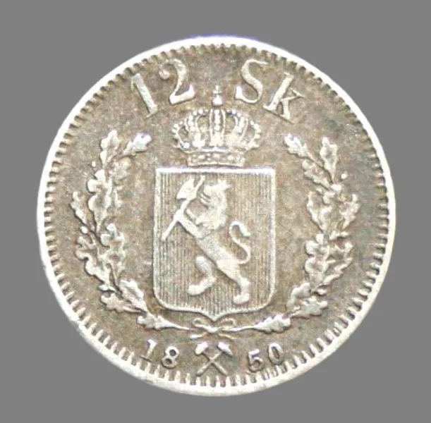 12 skilling 1850