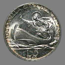 Vatican City, 5 lire 1940