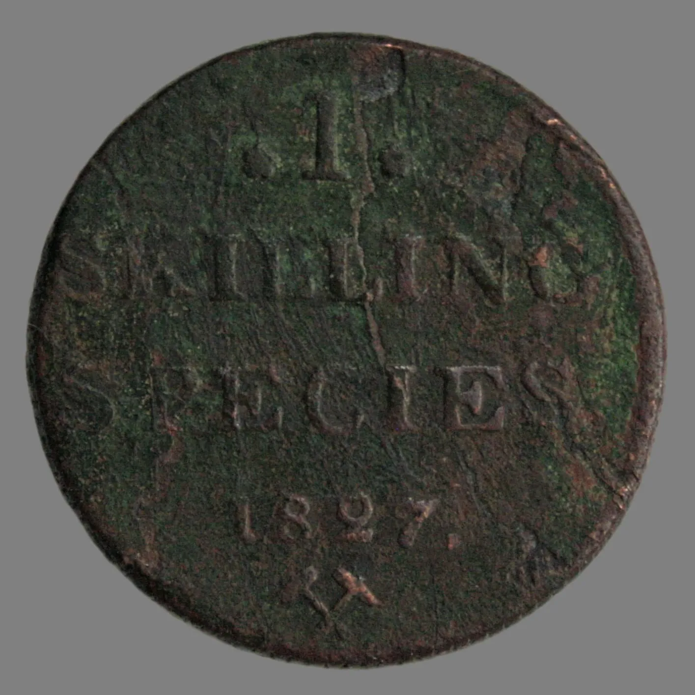 1 skilling 1827