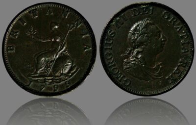 England, ½ penny 1799