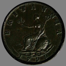 England, ½ penny 1799